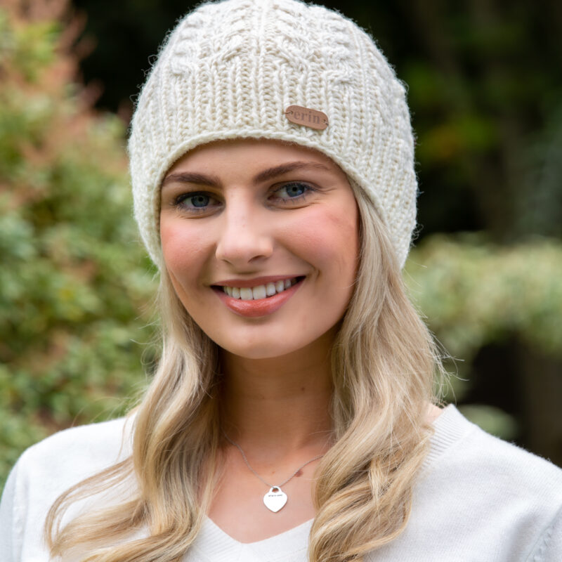 aran wool hats