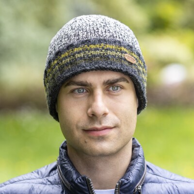 Rib Turnup Marled Green PK1819