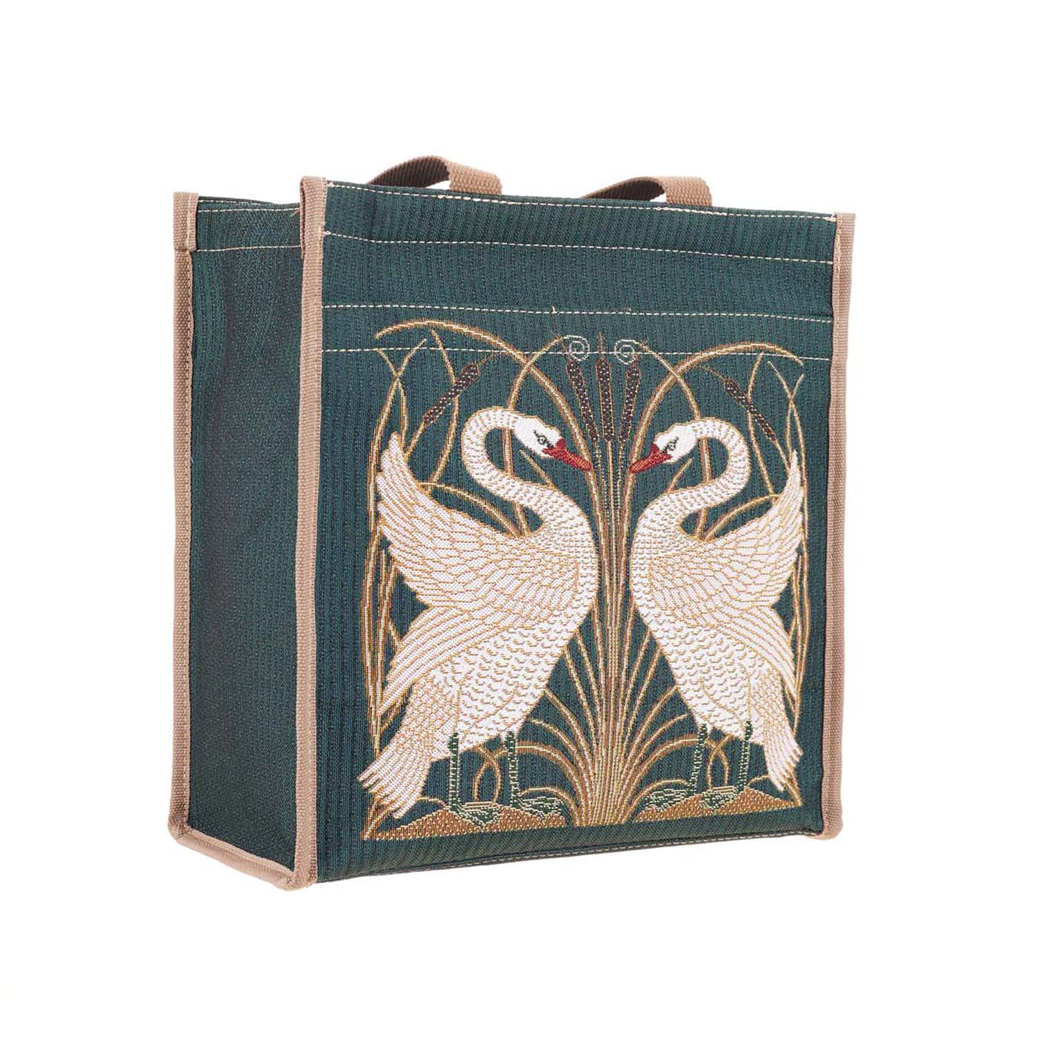 Tapestry Shopper Bag Swan